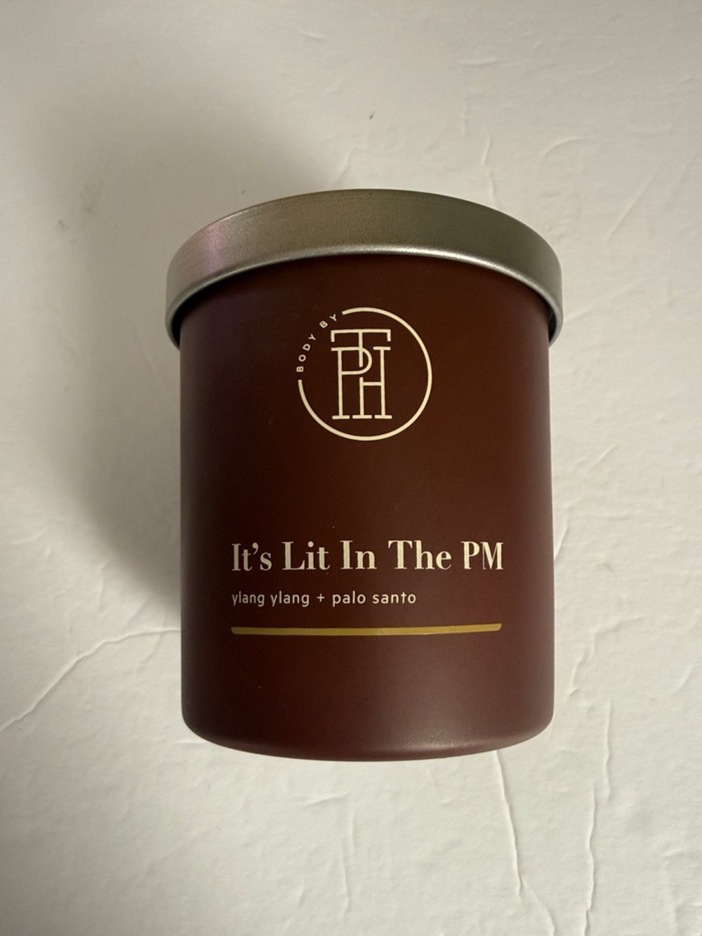 It's Lit In The PM Body By TPH ylang ylang Scented Candle —